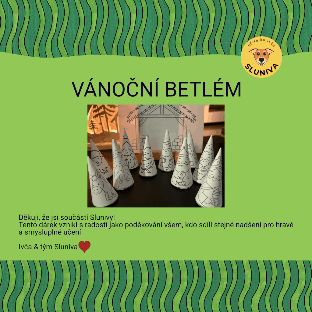 betlém k vybarvení